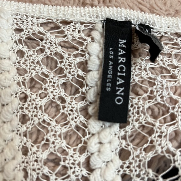 Marciano Lace Shot Sleeve Top - Picture 4 of 7